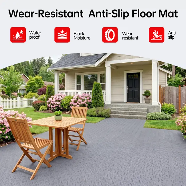 Diamond pattern PVC flooring roll